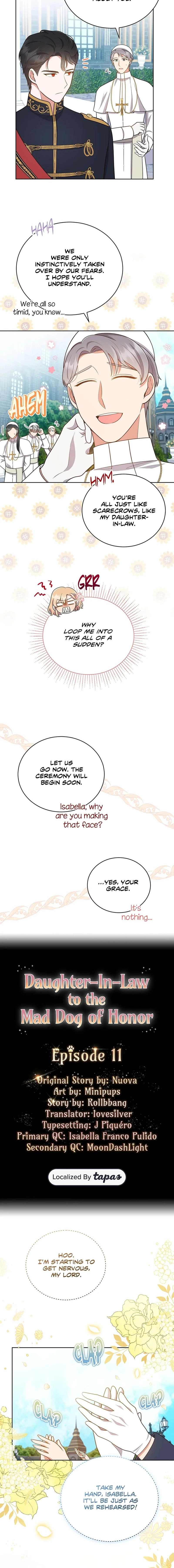 Daughter-In-Law to the Mad Dog of Honor Chapter 11 page 6 - 