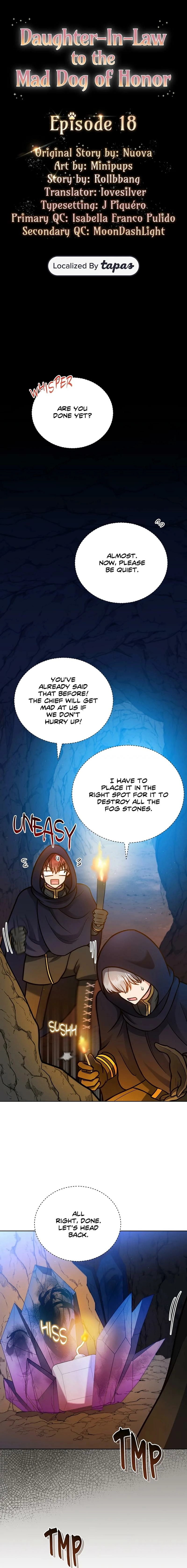Daughter-In-Law to the Mad Dog of Honor Chapter 18 page 1 - 