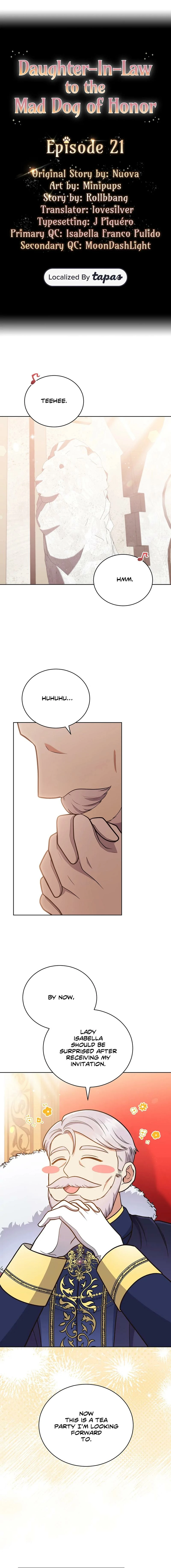 Daughter-In-Law to the Mad Dog of Honor Chapter 21 page 1 - 