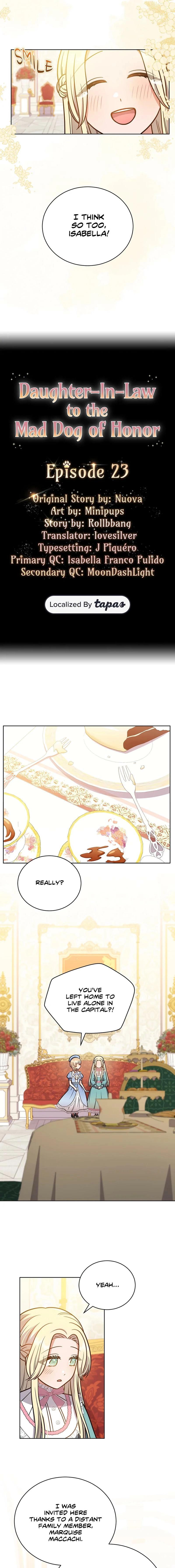Daughter-In-Law to the Mad Dog of Honor Chapter 23 page 5 - 