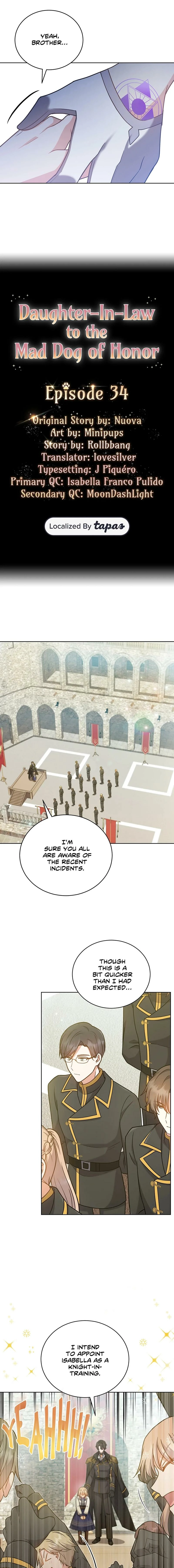 Daughter-In-Law to the Mad Dog of Honor Chapter 34 page 5 - 
