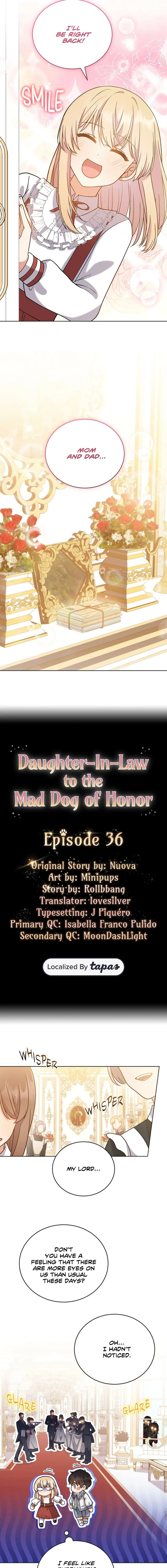 Daughter-In-Law to the Mad Dog of Honor Chapter 36 page 3 - 