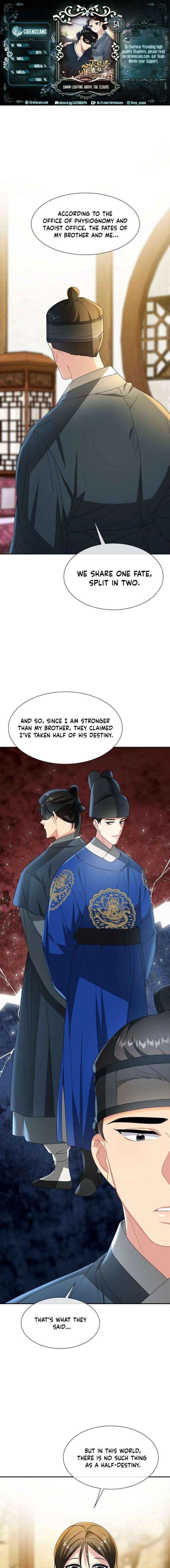 Dawn Lighting Above The Clouds Chapter 54 page 2 - 