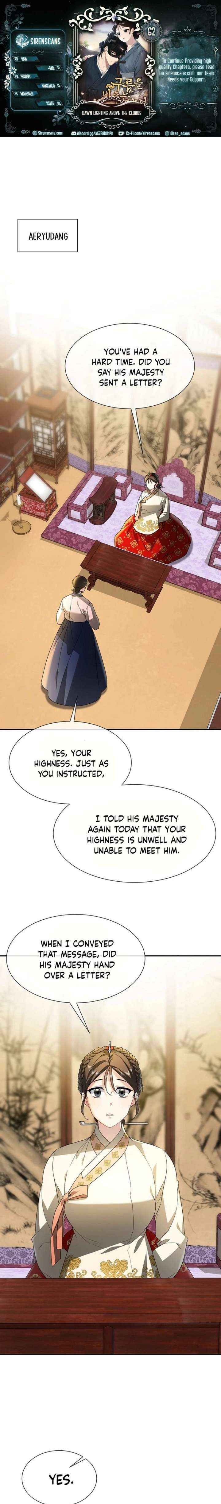 Dawn Lighting Above The Clouds Chapter 62 page 2 - 