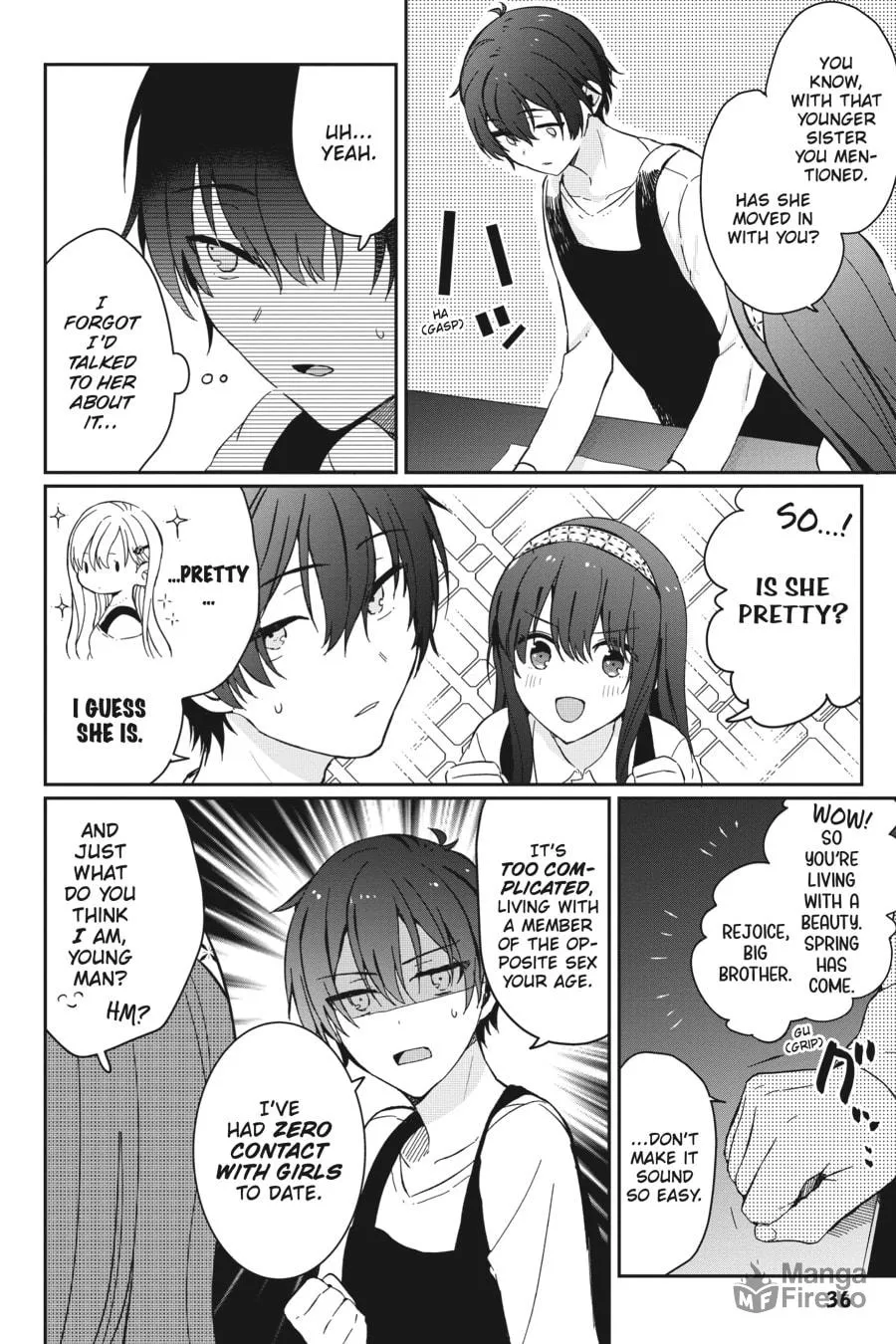 Days with My Stepsister Chapter 1 page 35 - 