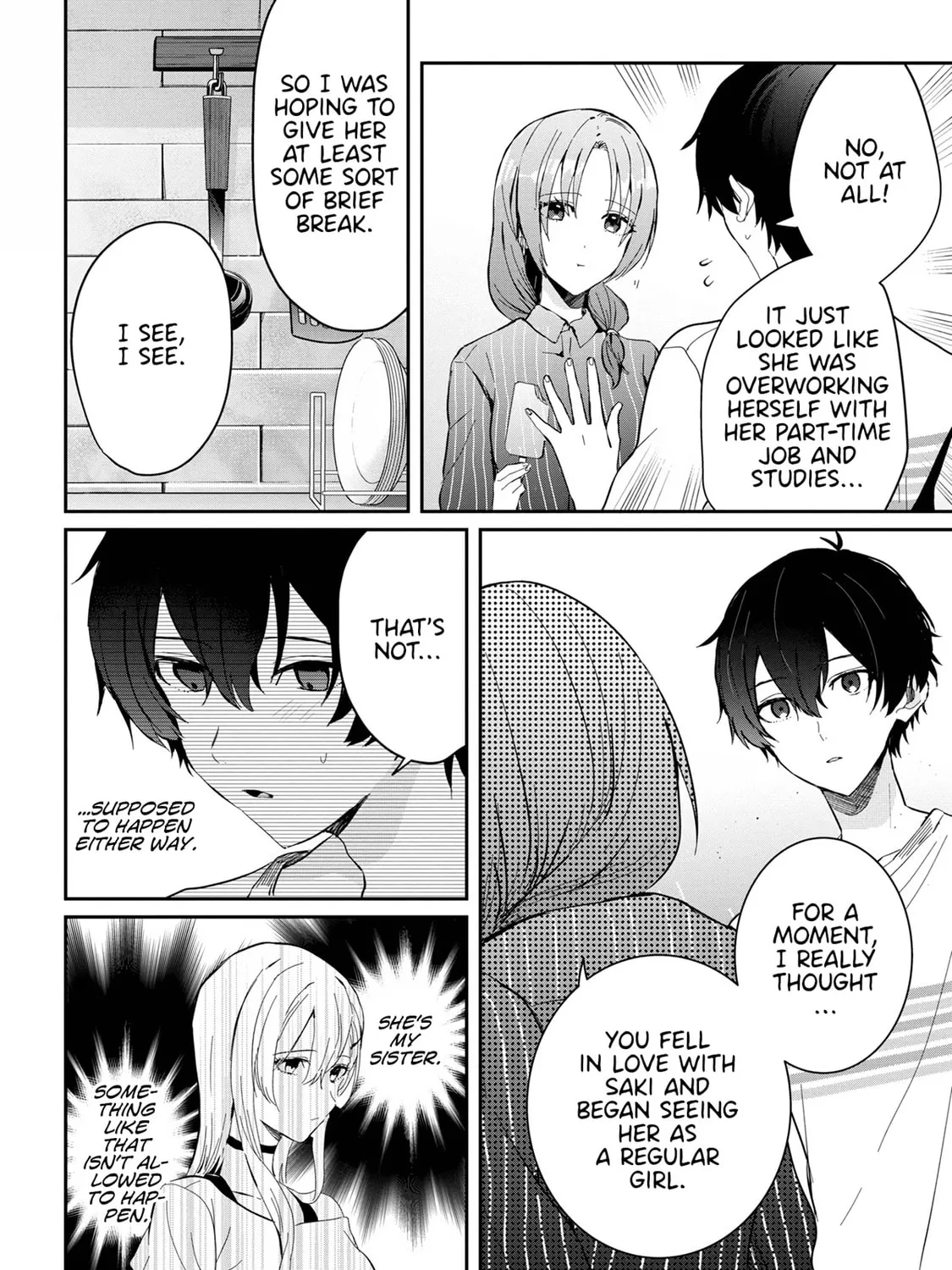 Days with My Stepsister Chapter 14.1 page 11 - 