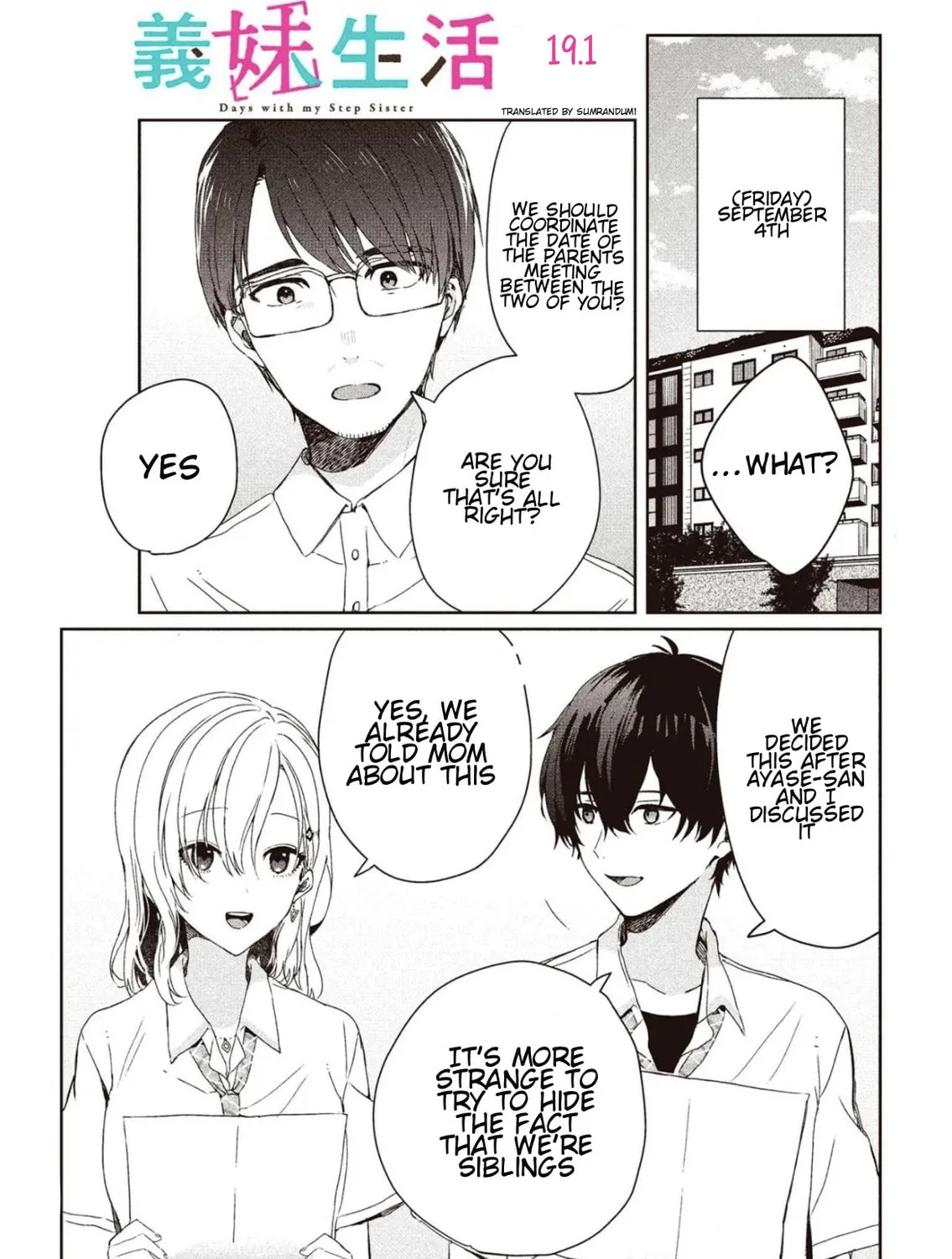 Days with My Stepsister Chapter 19.1 page 1 - 