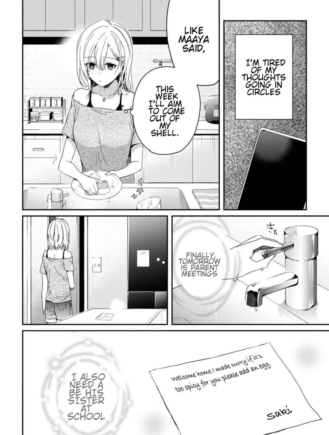 Days with My Stepsister Chapter 20.1 page 19 - 
