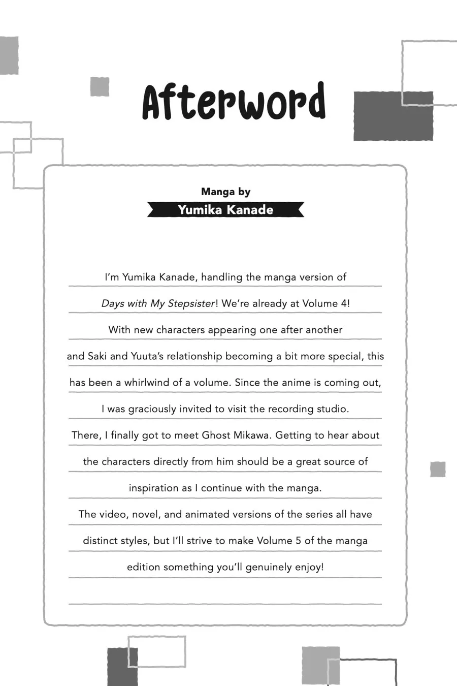 Days with My Stepsister Chapter 23.5 page 1 - 