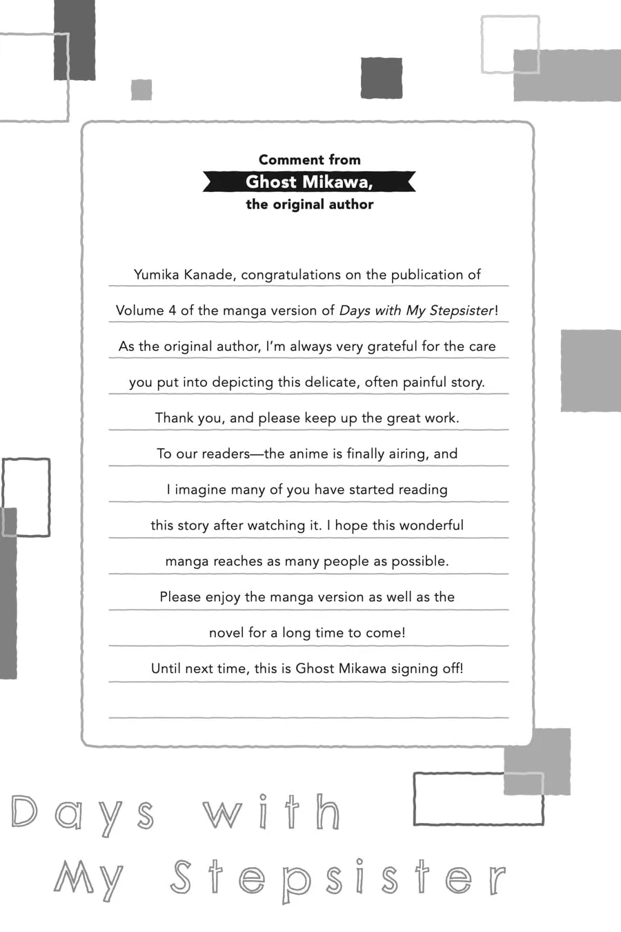 Days with My Stepsister Chapter 23.5 page 2 - 