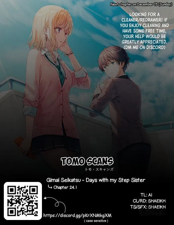 Days with My Stepsister Chapter 24.1 page 34 - 