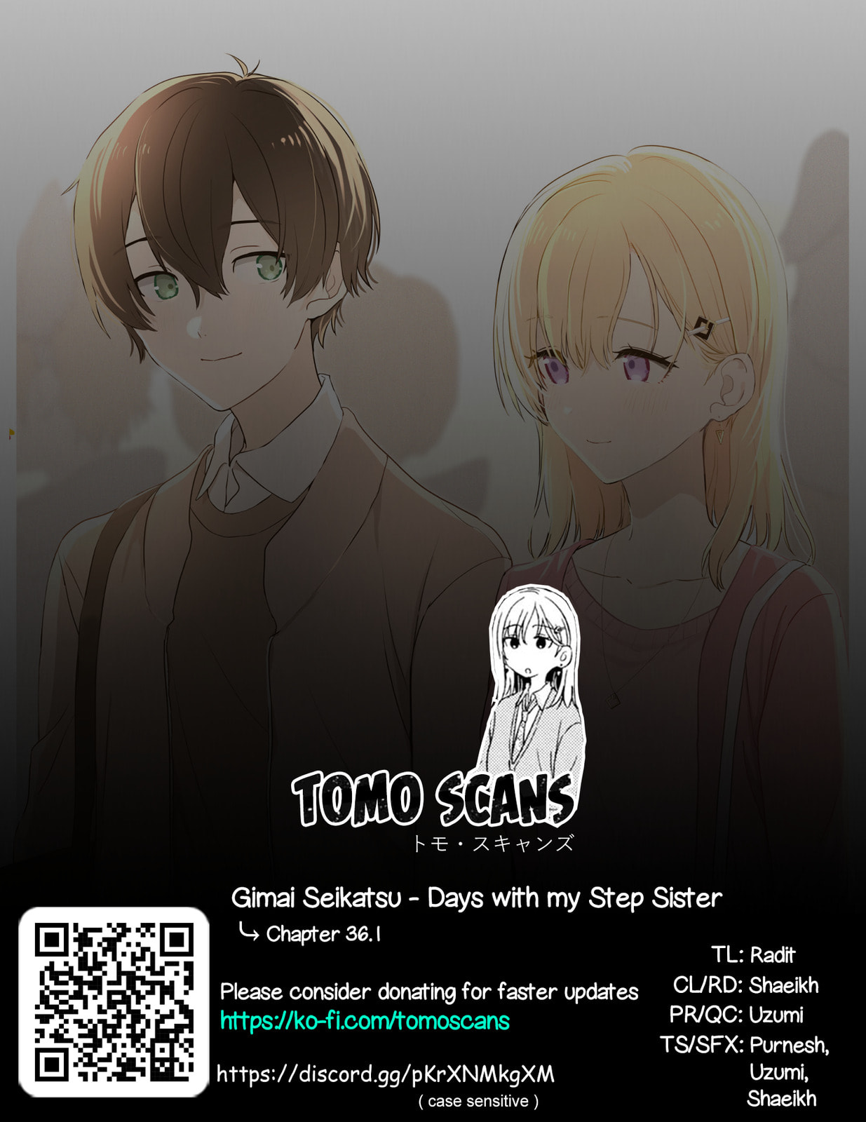 Days with My Stepsister Chapter 36.1 page 12 - 