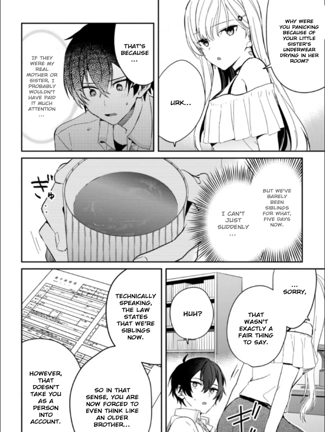 Days with My Stepsister Chapter 6.2 page 21 - 