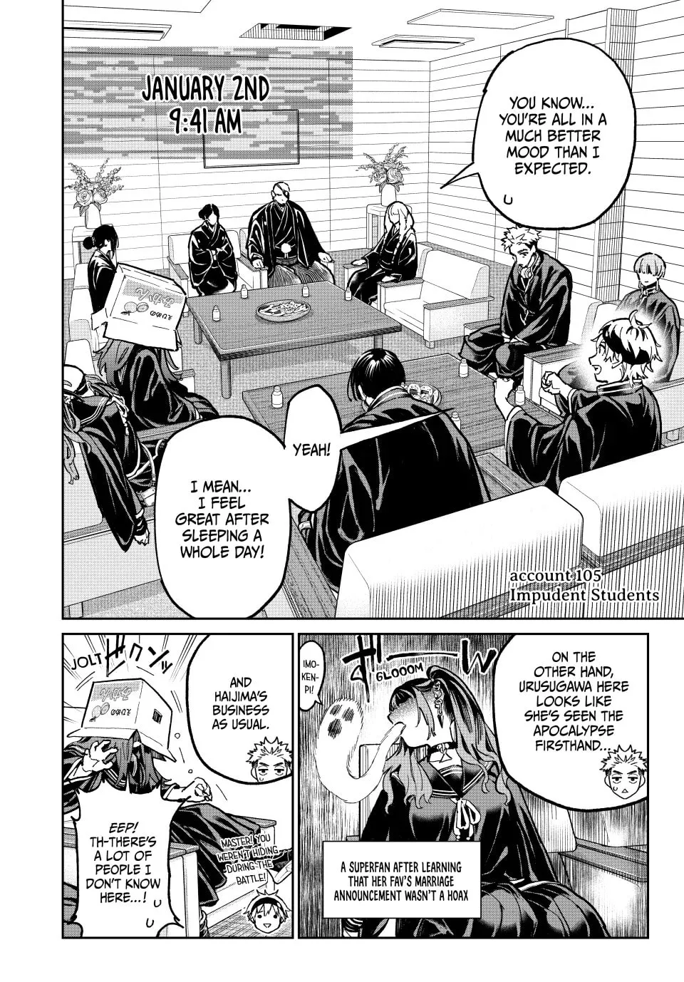 Dead Account Chapter 105 page 2 - 