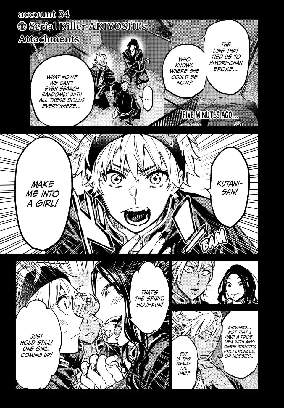 Dead Account Chapter 34 page 1 - 