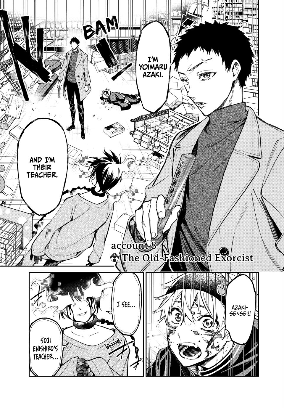 Dead Account Chapter 8.1 page 1 - 