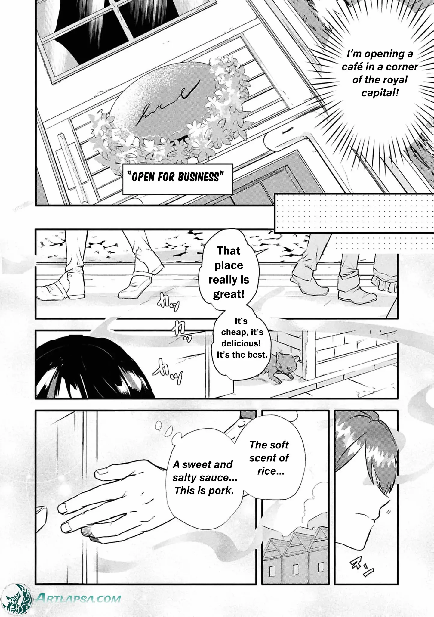 Dead-End Café in the Royal Capital Chapter 2 page 8 - 
