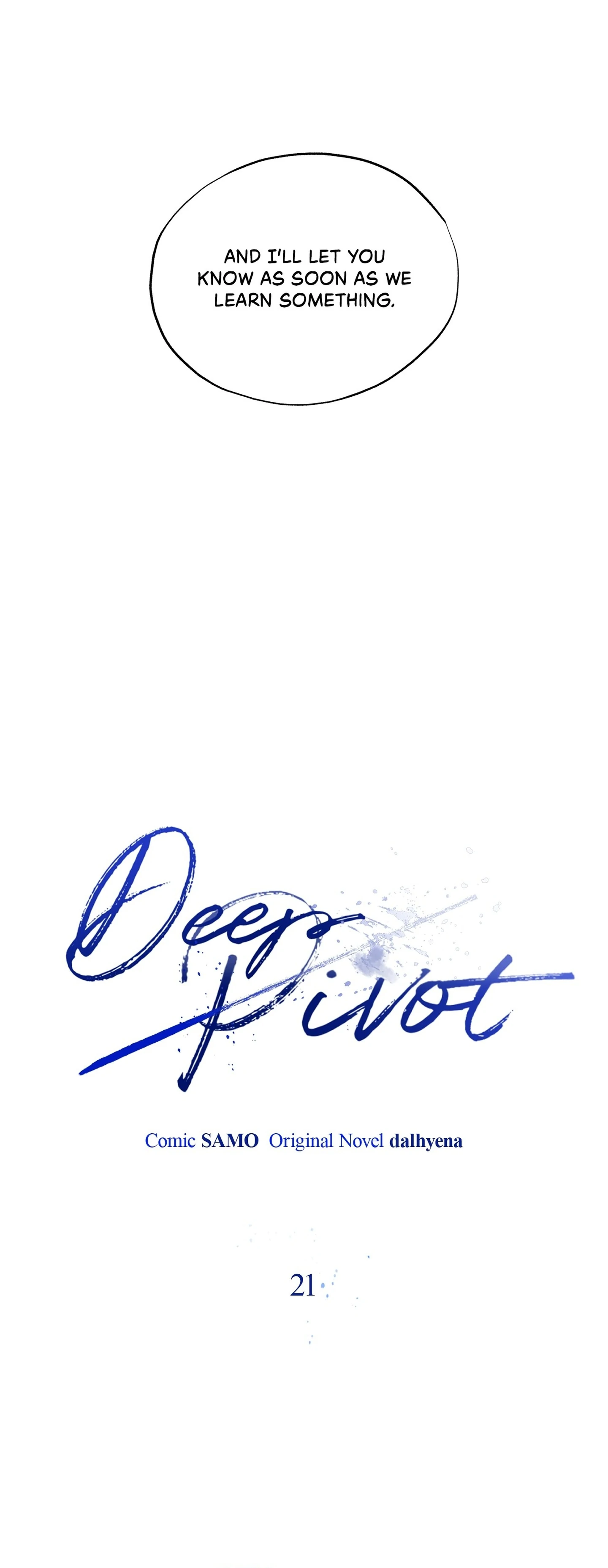 Dead Pivot Chapter 21 page 20 - 