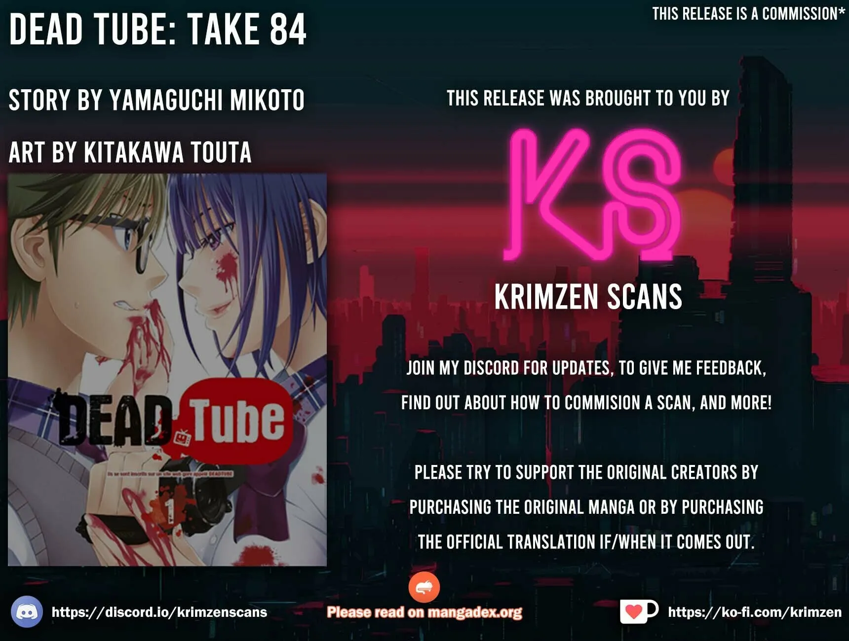 DEAD Tube Chapter 84 page 1 - 