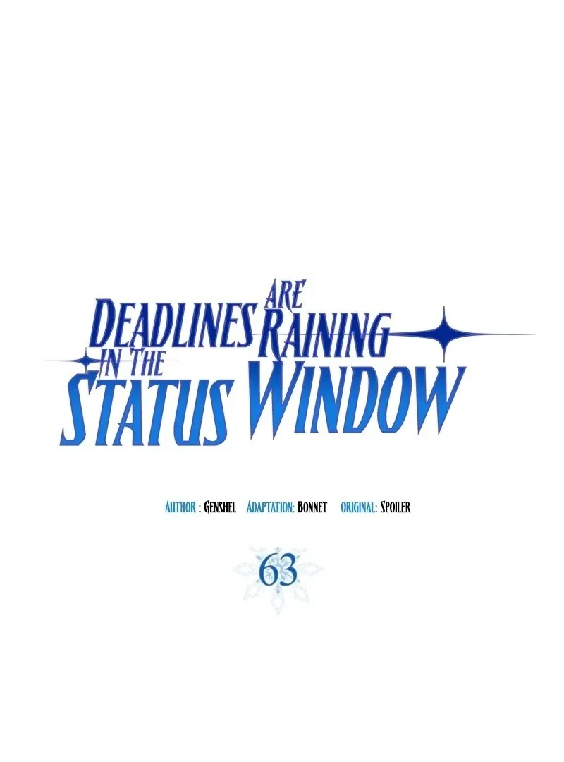 Deadline Is Raining in the Status Window Chapter 63 page 83 - 
