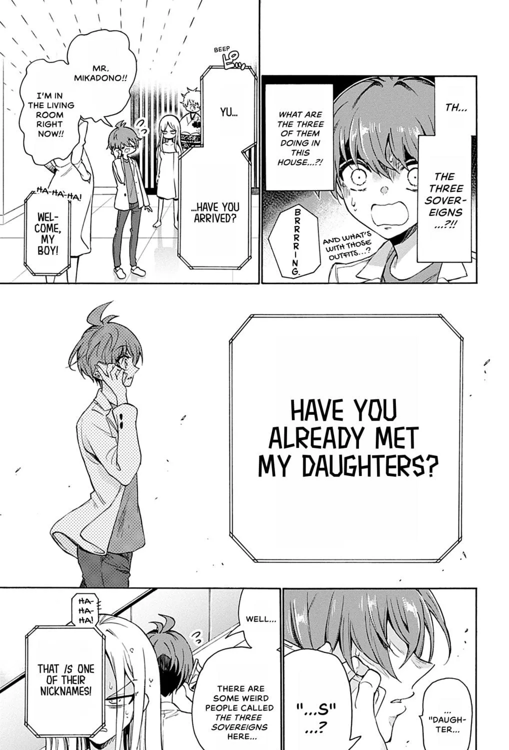 Dealing with Mikadono Sisters Is a Breeze Chapter 1 page 107 - 