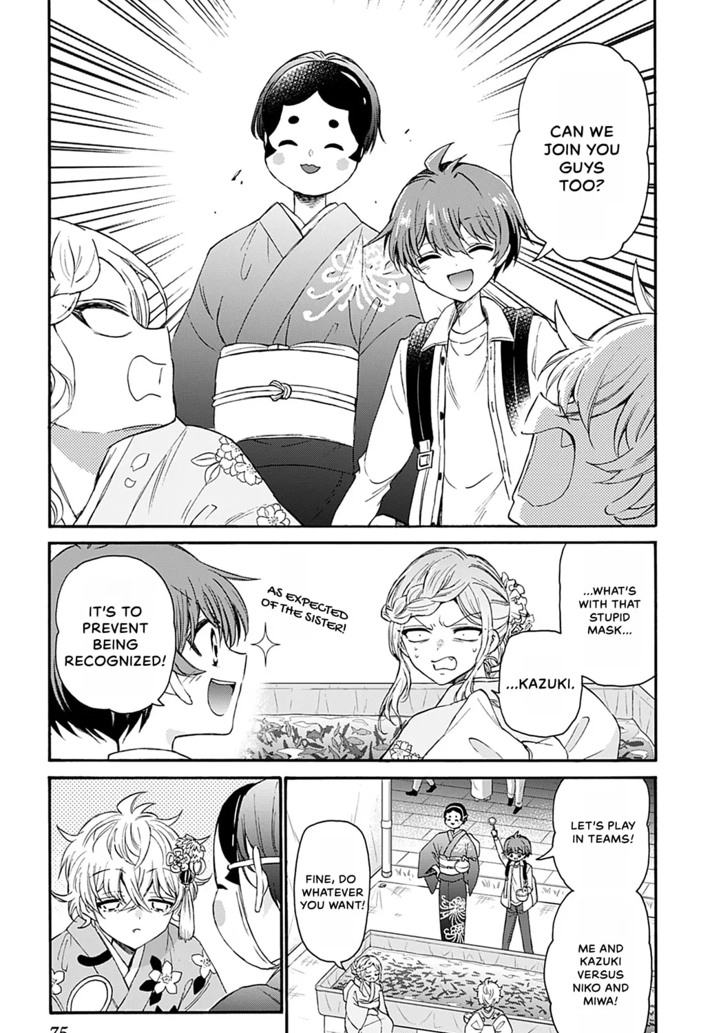 Dealing with Mikadono Sisters Is a Breeze Chapter 10 page 33 - 