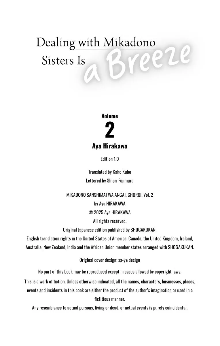 Dealing with Mikadono Sisters Is a Breeze Chapter 16.5 page 18 - 