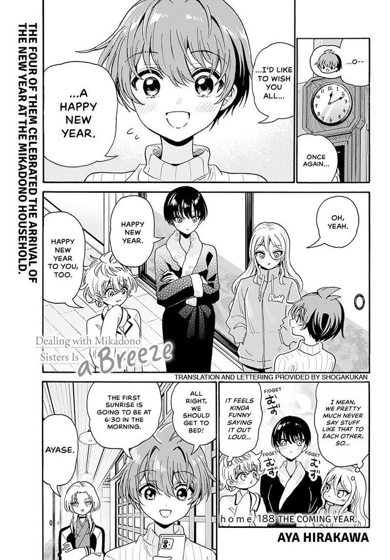 Dealing with Mikadono Sisters Is a Breeze Chapter 181.2 page 2 - 