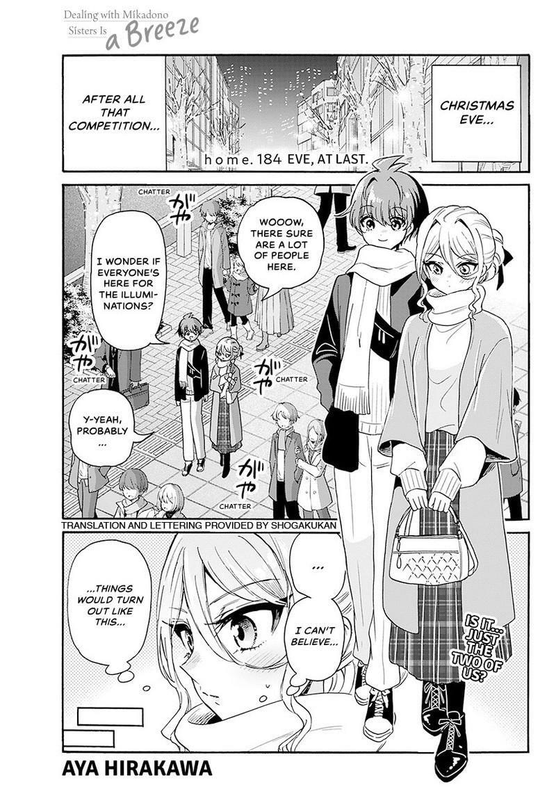 Dealing with Mikadono Sisters Is a Breeze Chapter 184 page 2 - 
