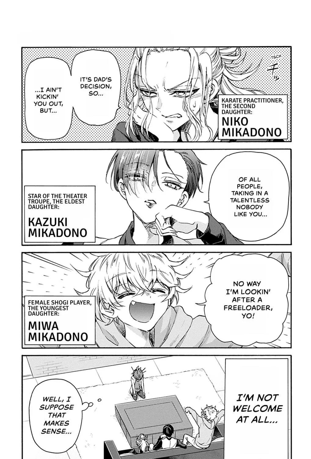 Dealing with Mikadono Sisters Is a Breeze Chapter 2 page 5 - 