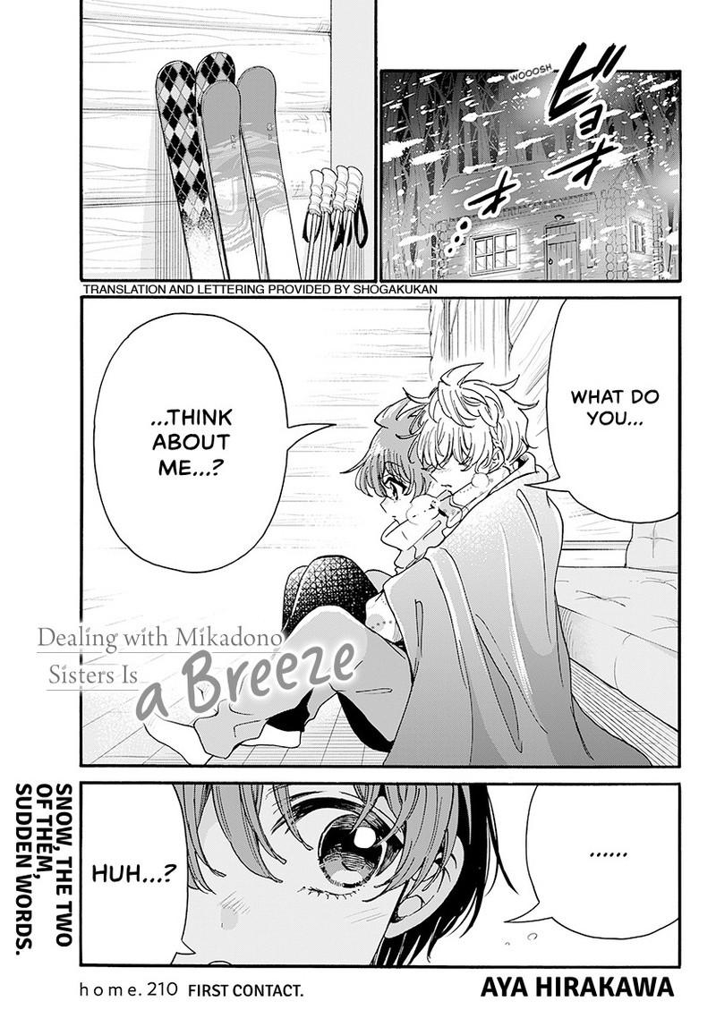 Dealing with Mikadono Sisters Is a Breeze Chapter 210 page 2 - 