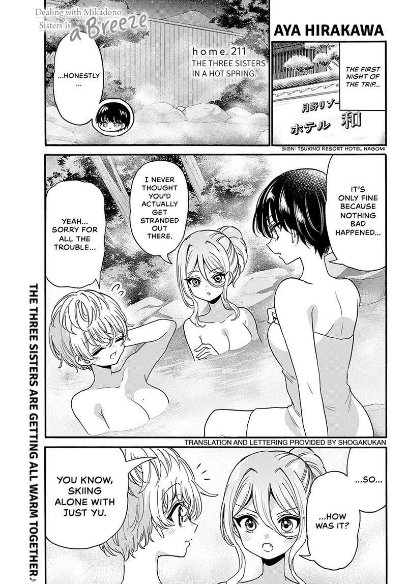 Dealing with Mikadono Sisters Is a Breeze Chapter 211 page 2 - 
