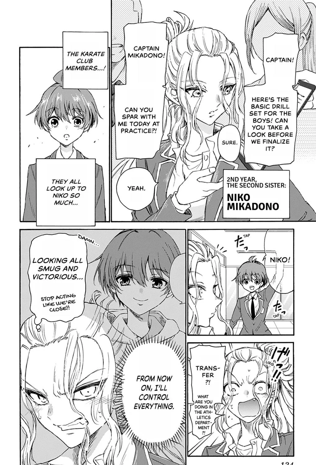 Dealing with Mikadono Sisters Is a Breeze Chapter 4 page 11 - 