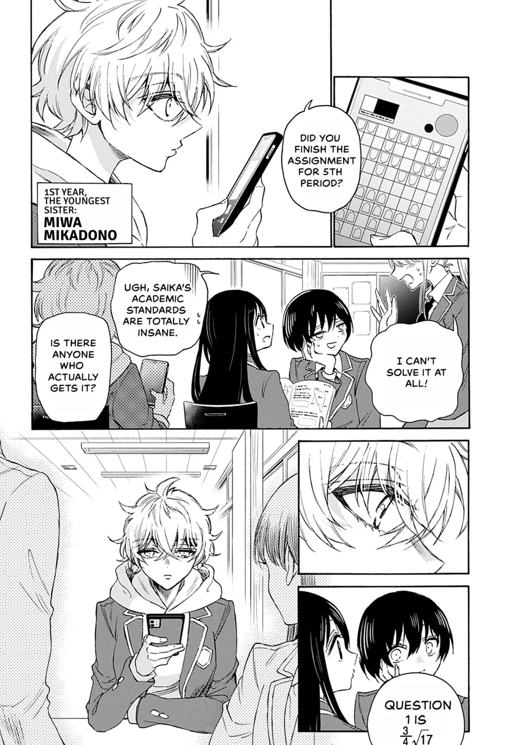 Dealing with Mikadono Sisters Is a Breeze Chapter 4 page 15 - 