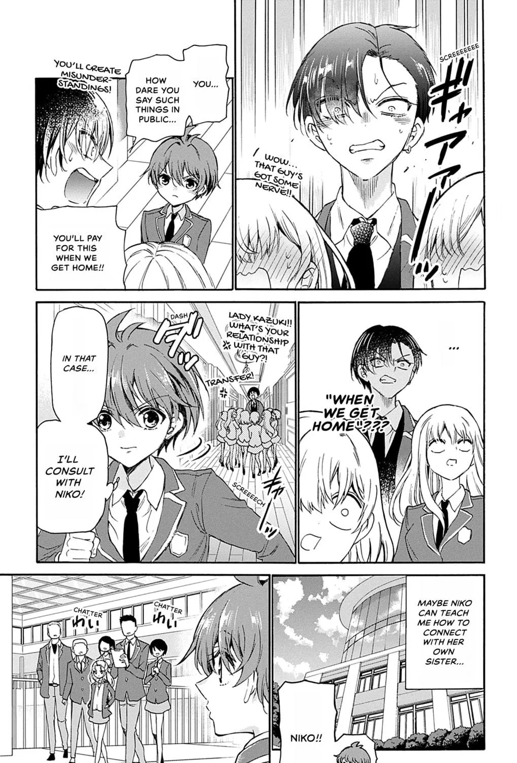 Dealing with Mikadono Sisters Is a Breeze Chapter 4 page 9 - 
