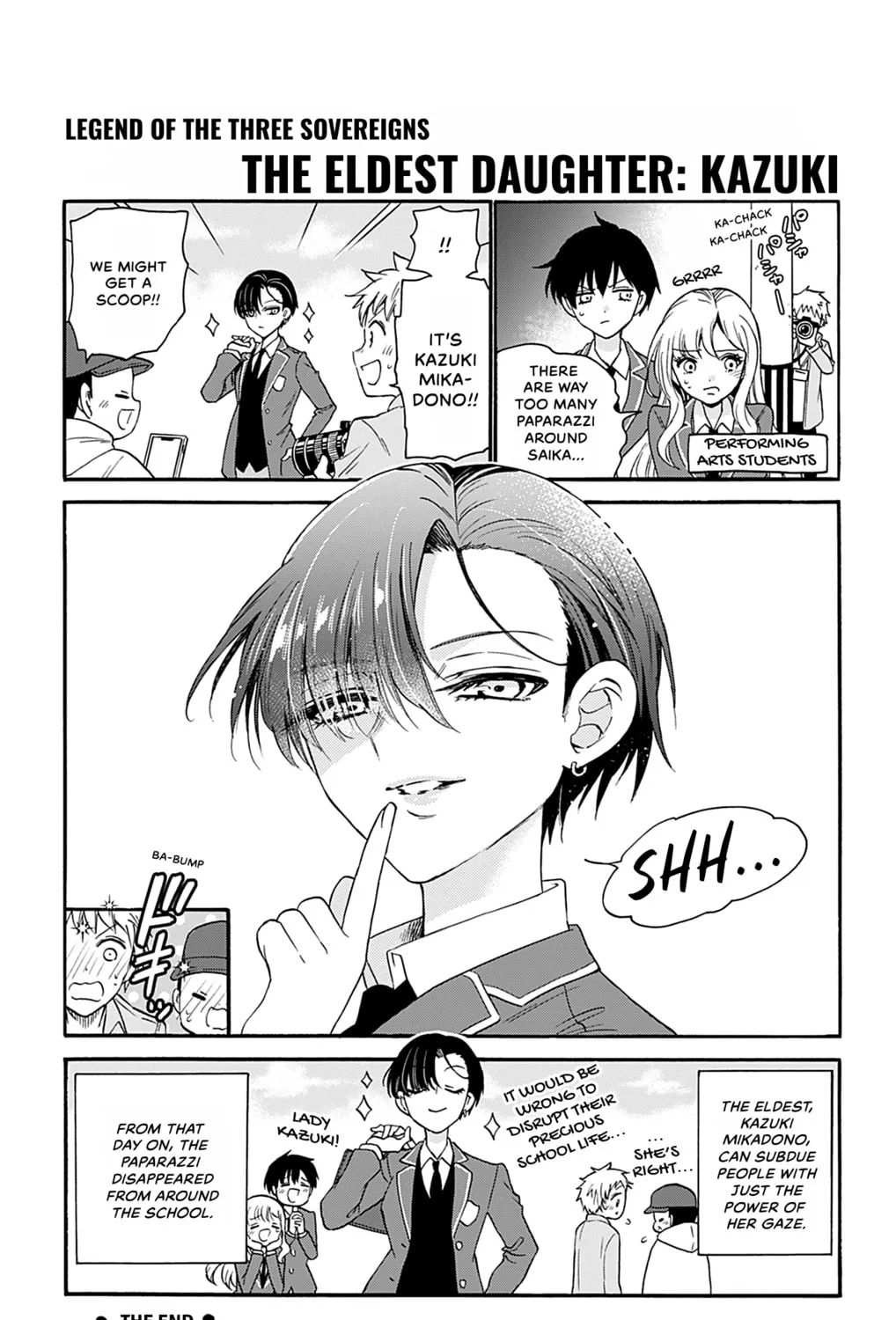 Dealing with Mikadono Sisters Is a Breeze Chapter 6.5 page 3 - 