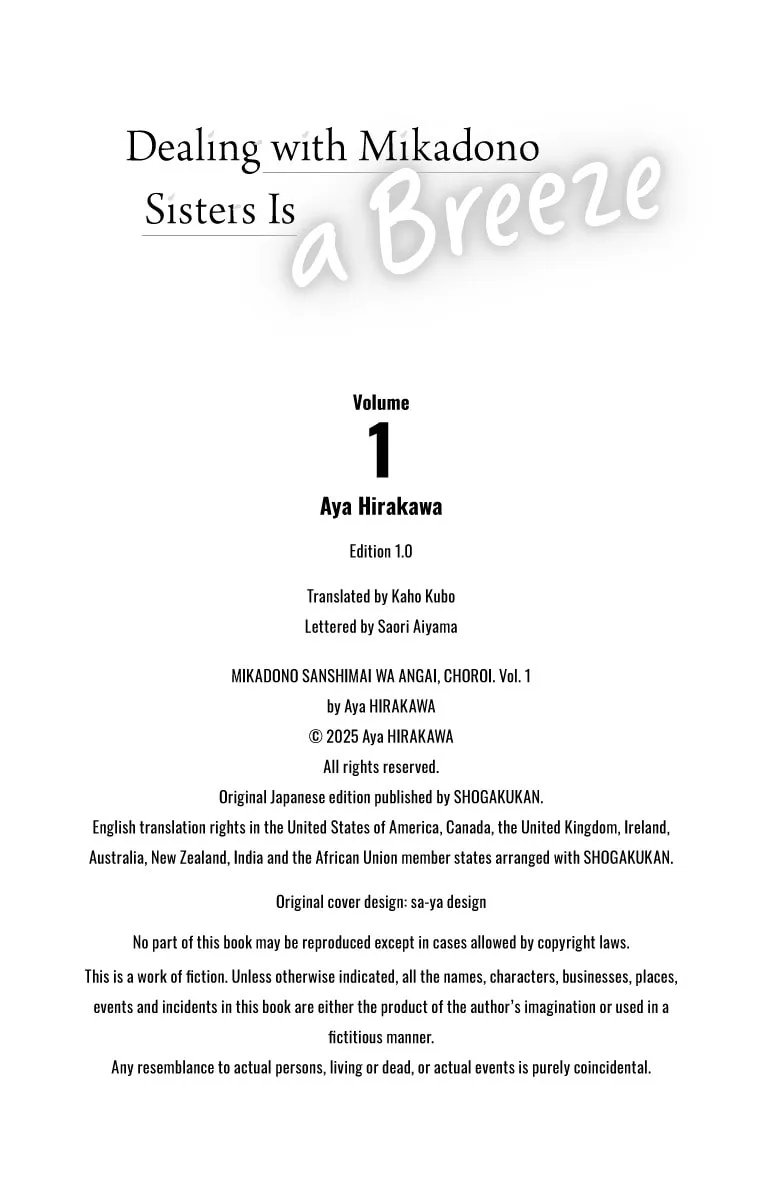 Dealing with Mikadono Sisters Is a Breeze Chapter 6.5 page 24 - 
