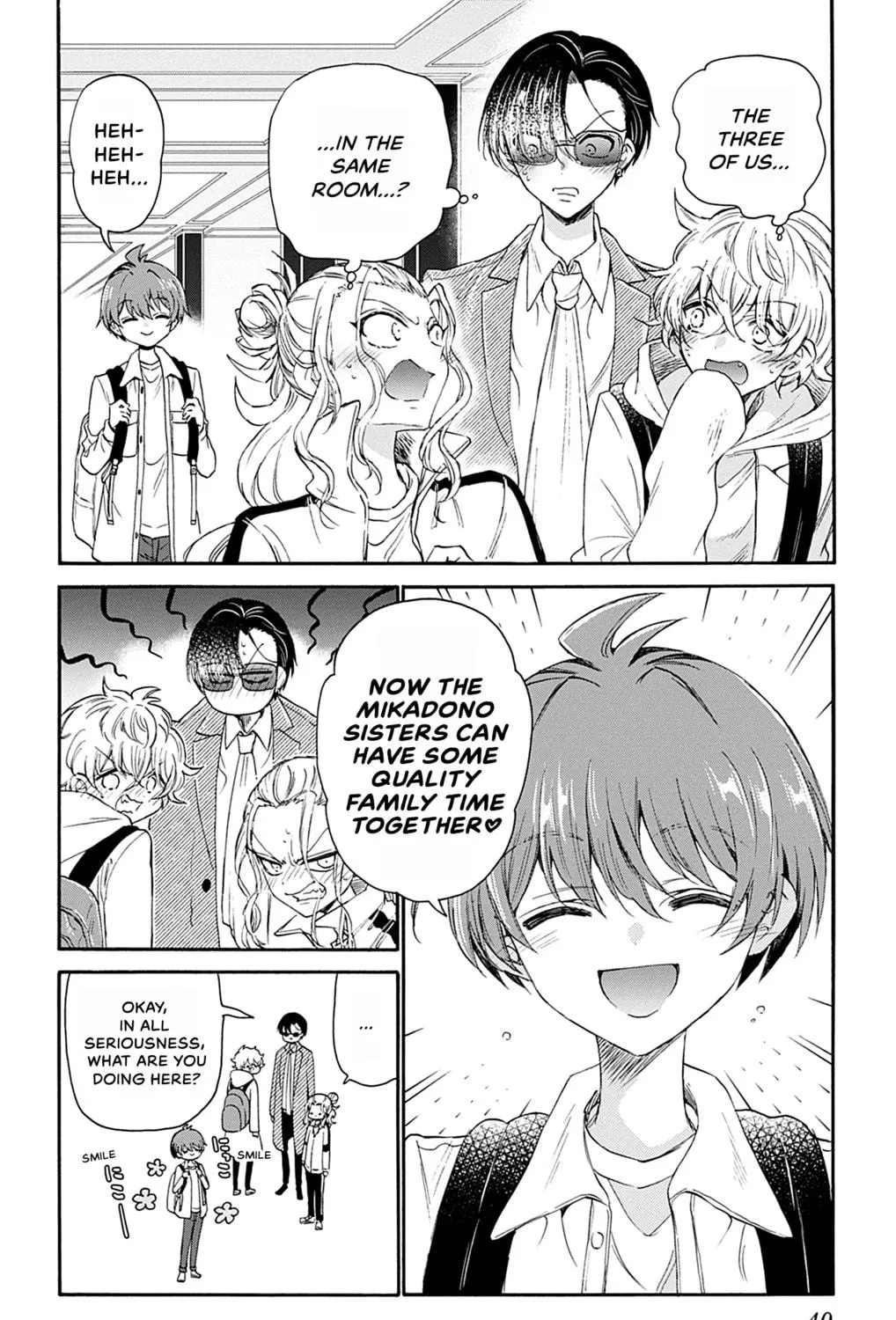 Dealing with Mikadono Sisters Is a Breeze Chapter 8 page 35 - 