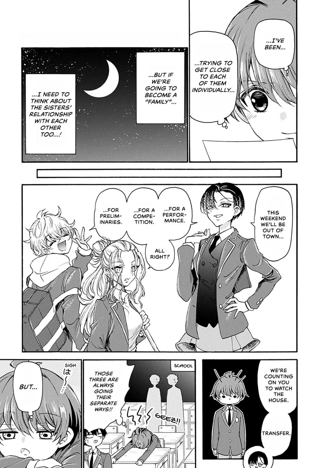 Dealing with Mikadono Sisters Is a Breeze Chapter 8 page 9 - 
