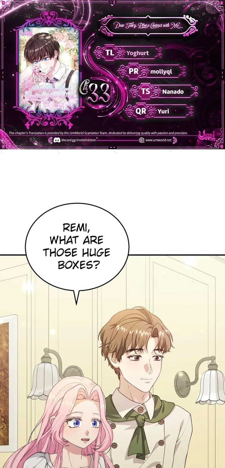 Dear Fairy, Please Contract With Me Chapter 33 page 1 - 