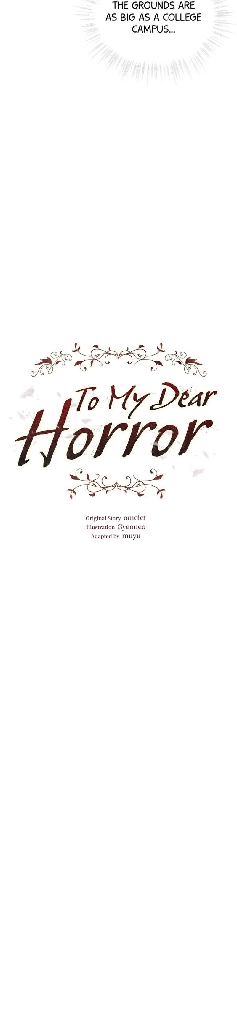 Dear My Horror Chapter 8 page 2 - 
