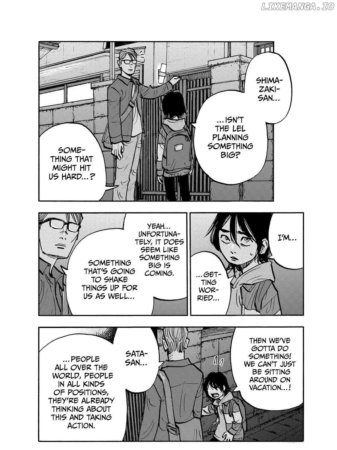 Dear Shimazaki in the Peaceful Land Chapter 108 page 8 - 