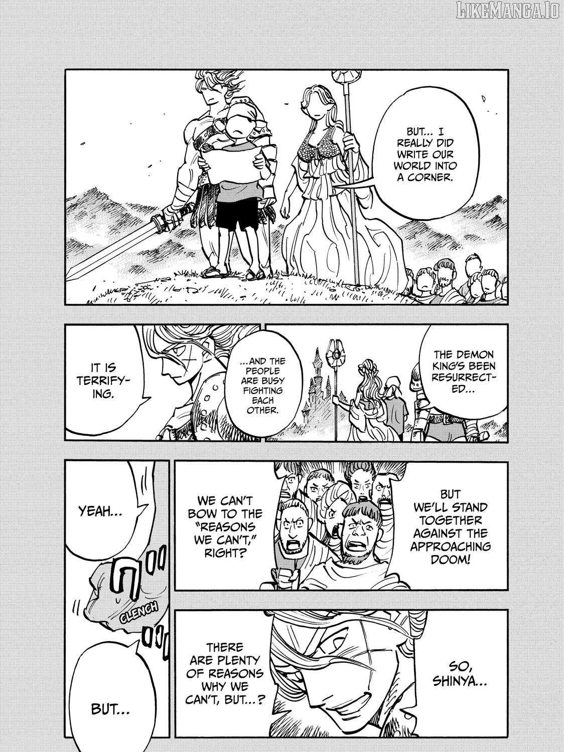 Dear Shimazaki in the Peaceful Land Chapter 112 page 32 - 
