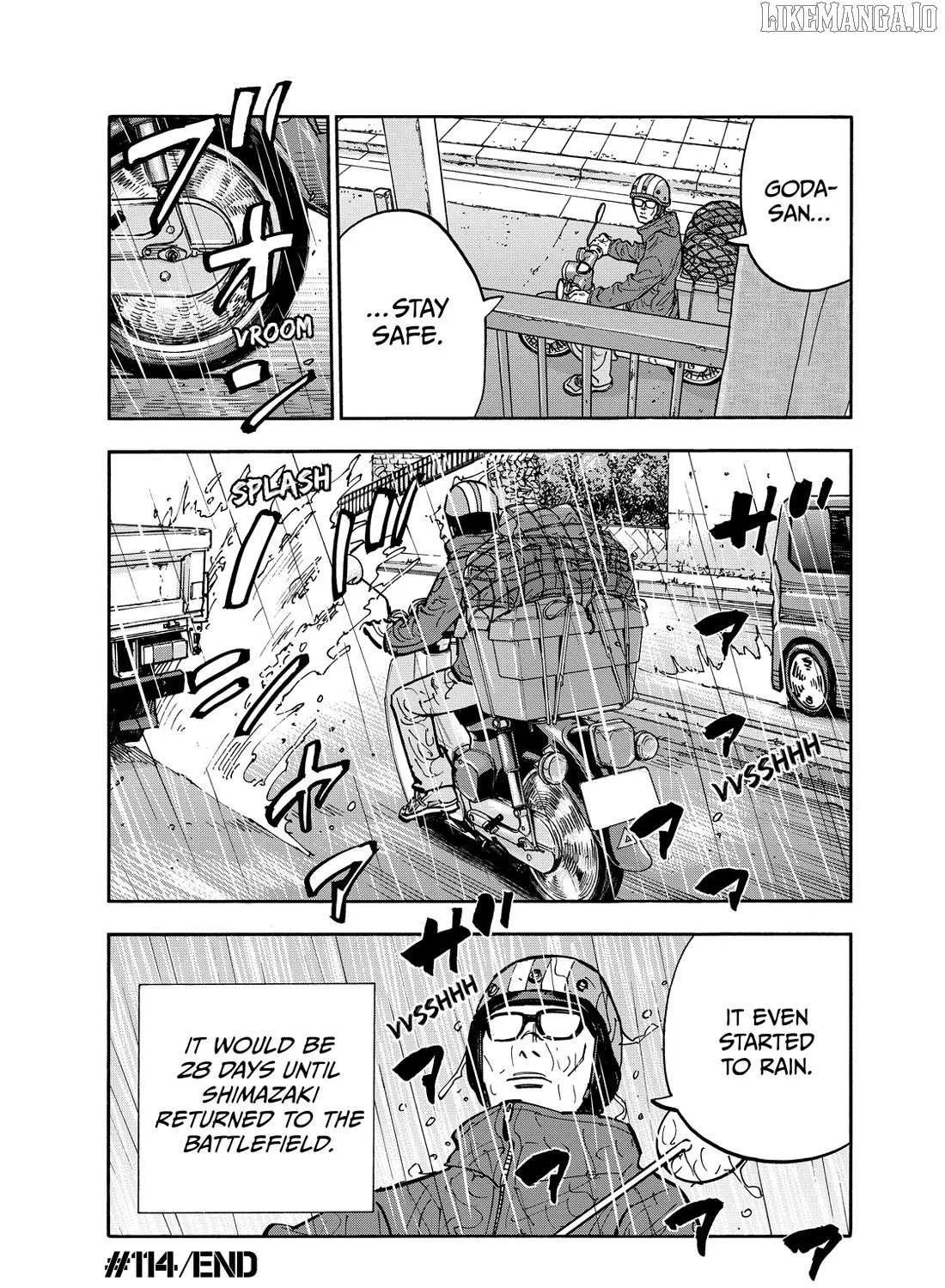 Dear Shimazaki in the Peaceful Land Chapter 114 page 39 - 