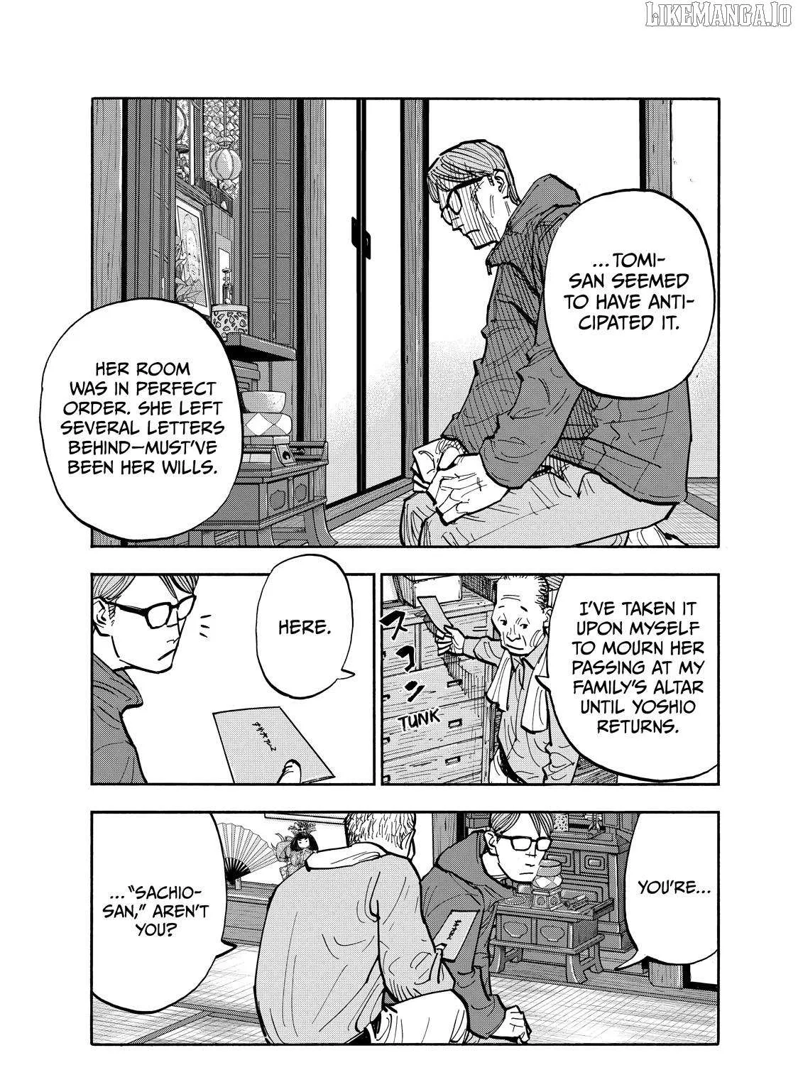 Dear Shimazaki in the Peaceful Land Chapter 116 page 13 - 