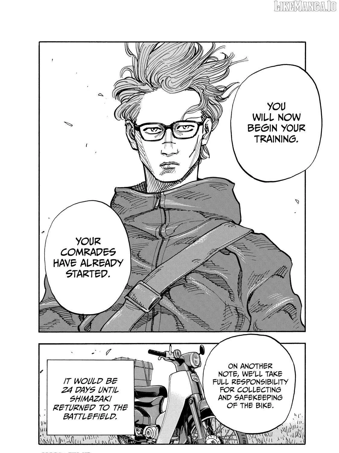 Dear Shimazaki in the Peaceful Land Chapter 116 page 35 - 