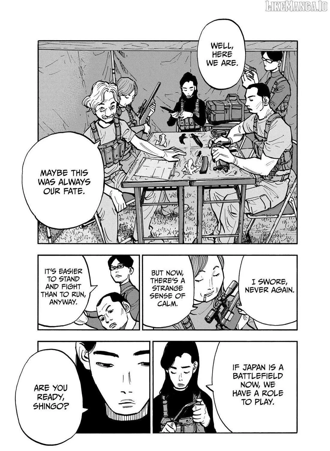 Dear Shimazaki in the Peaceful Land Chapter 117 page 18 - 