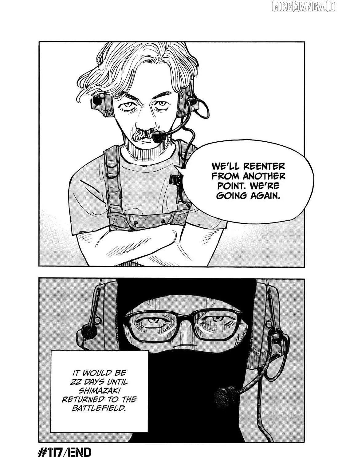 Dear Shimazaki in the Peaceful Land Chapter 117 page 36 - 
