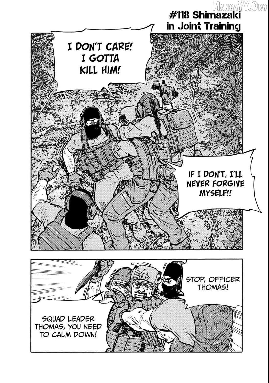 Dear Shimazaki in the Peaceful Land Chapter 118 page 3 - 