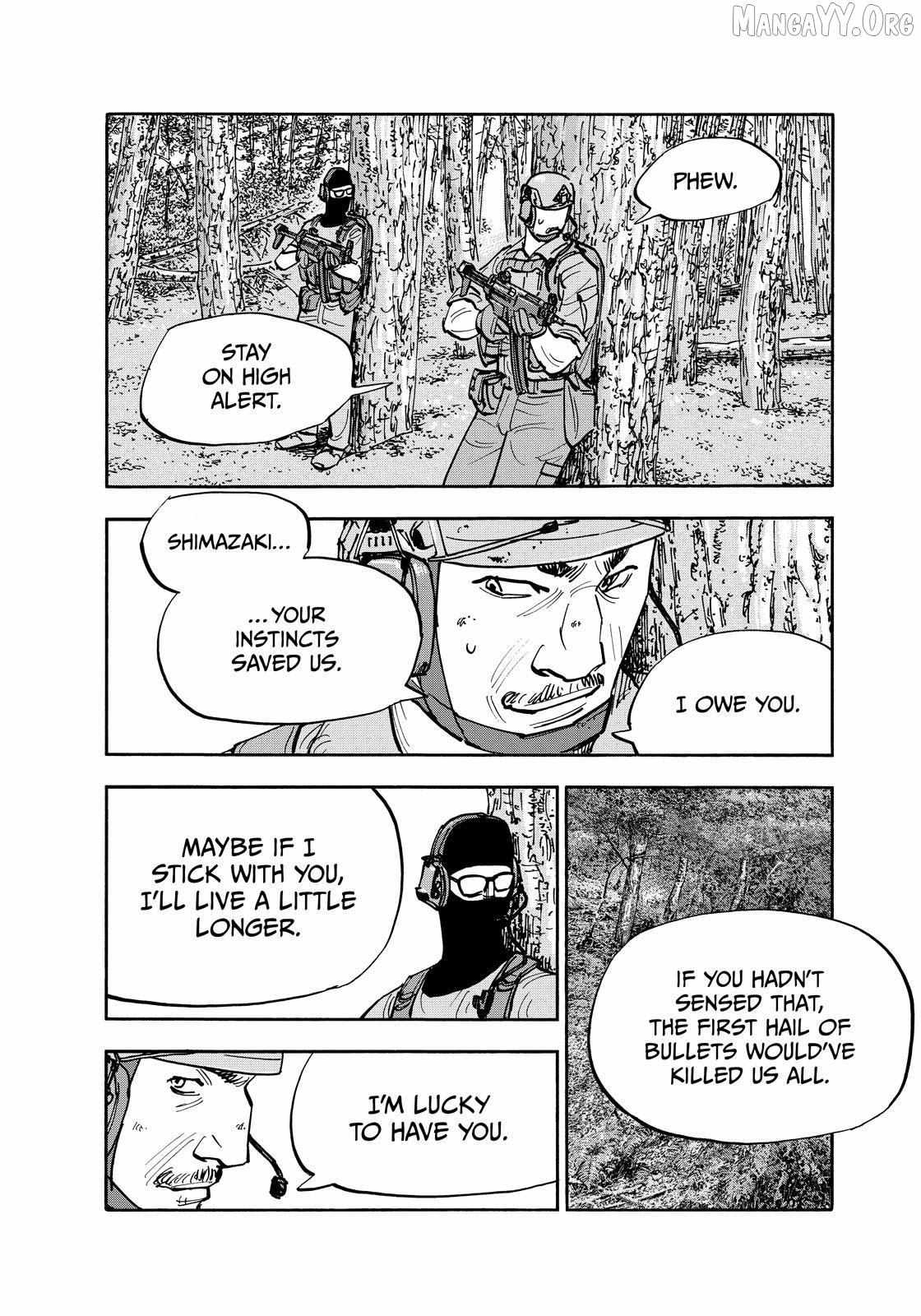Dear Shimazaki in the Peaceful Land Chapter 121 page 10 - 